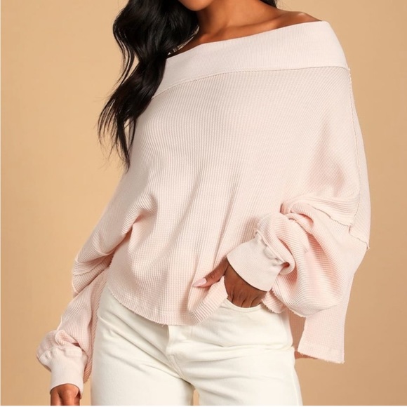 SOLD 🥳 Free People Mock Neck Oversized Top - Picture 7 of 7